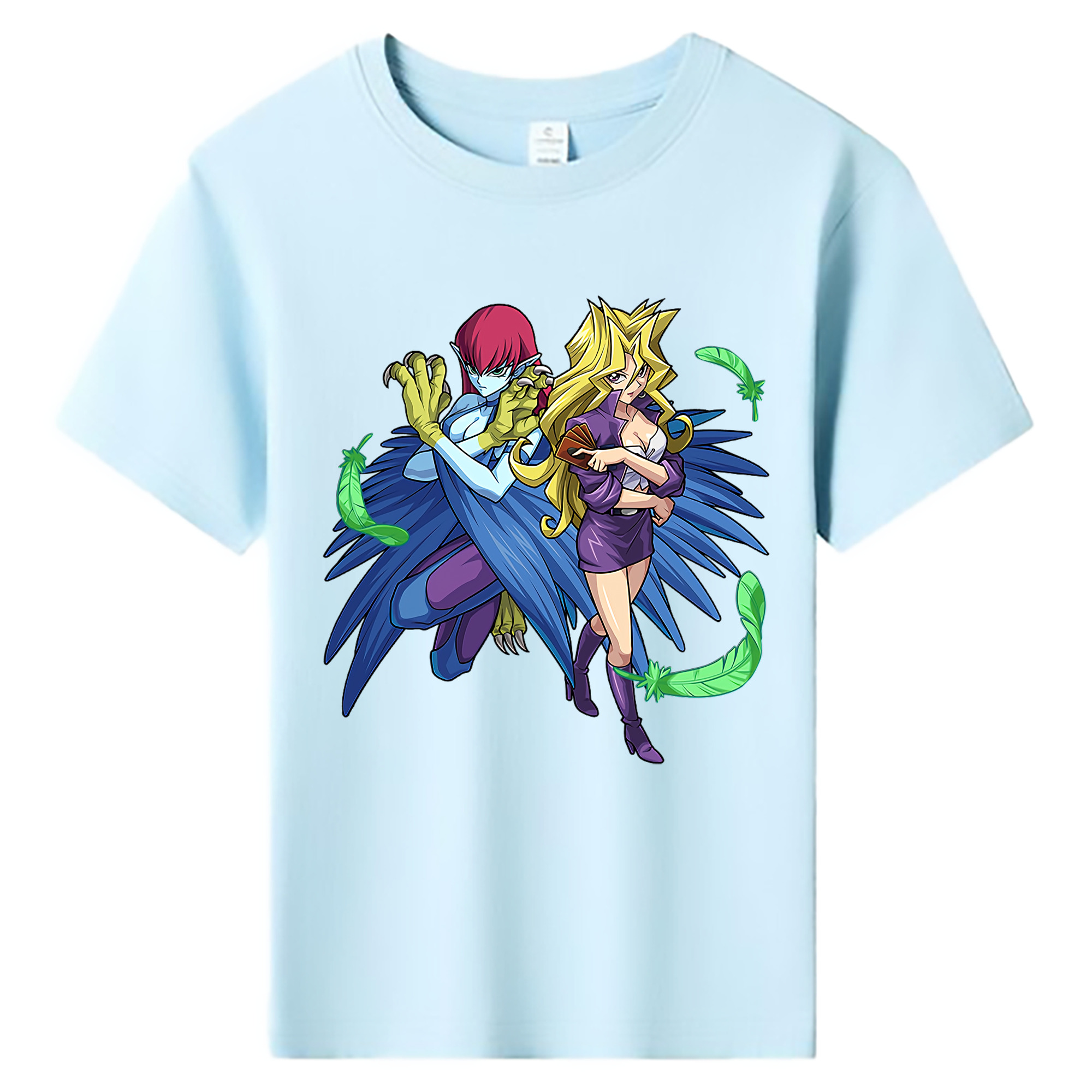 （画像用） 遊☆戯☆王 Yu-Gi-Oh! 綿100％キッズTシャツ（フロントプリント）